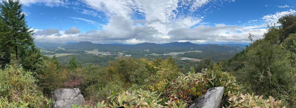 加計山山頂からの絶景